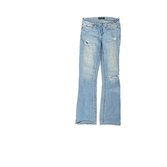 Aeropostale Boot Distressed Women's size 6 Medium Blue Denim Jeans - Picture 1 of 4